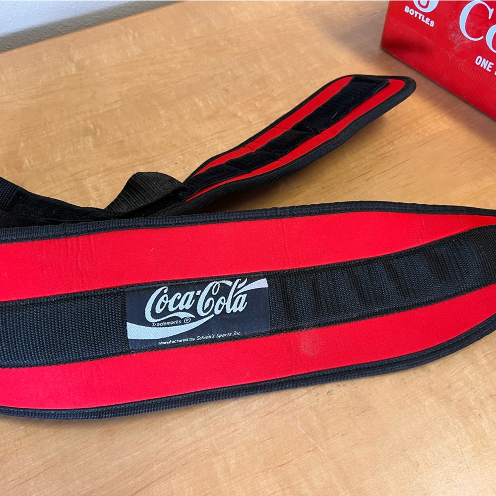 Coca Cola lifting belt